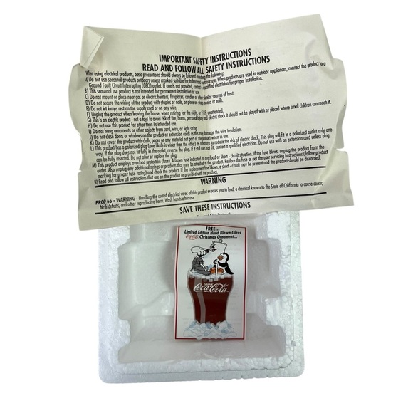 Coca Cola Town Square Collection Leaning Tower Pizza Parlor Restaurant Lighted - Picture 14 of 16